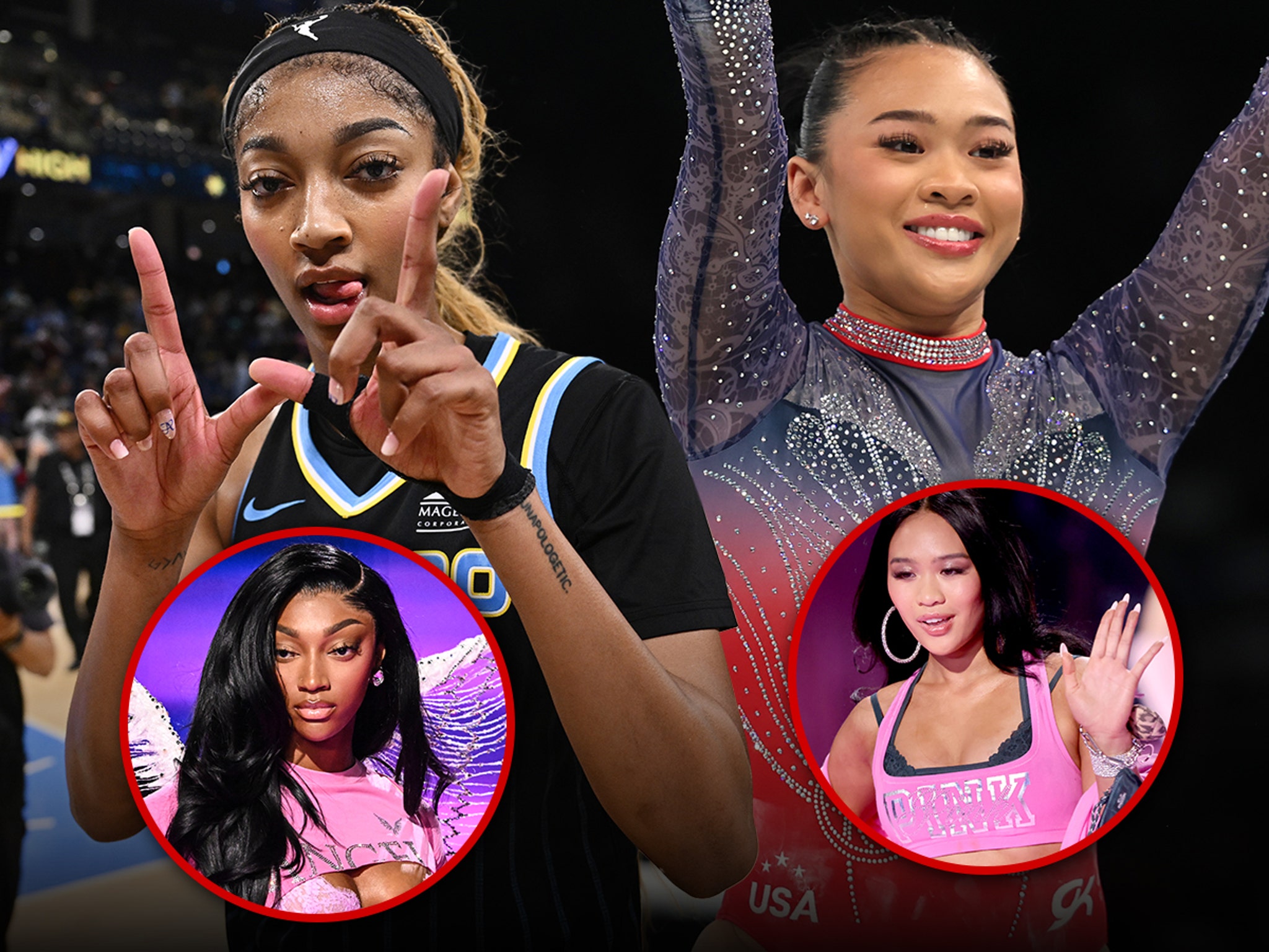 Angel Reese, Suni Lee Make History at Victoria's Secret Fashion Show