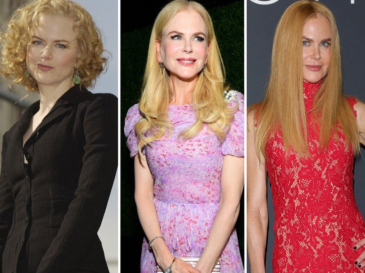 Nicole Kidman Through The Years