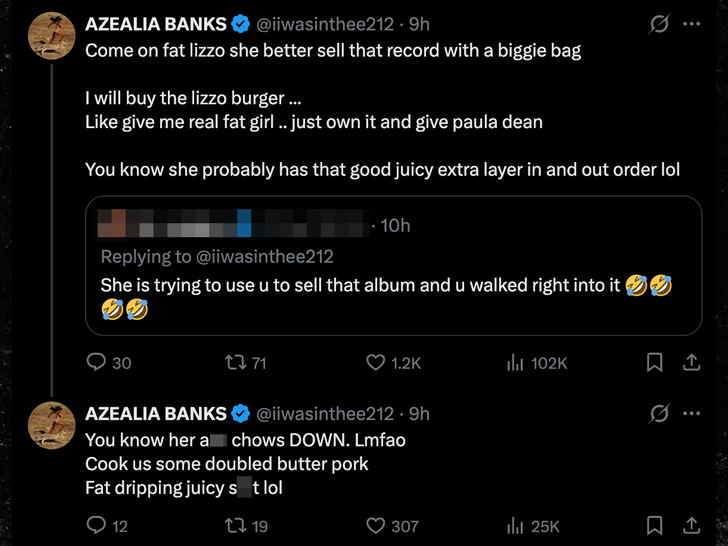 sub lizzo azaelia banks x 2