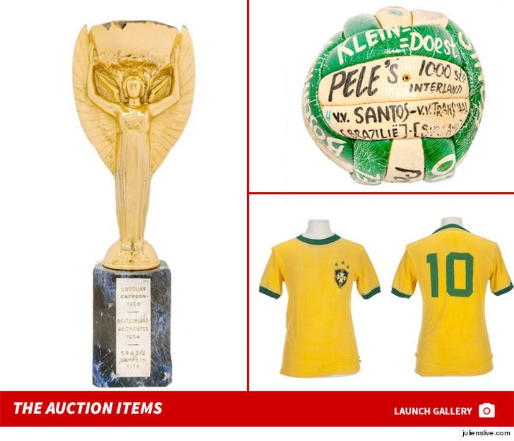 Pele -- OId Balls Up for Grabs ... But They Ain't Cheap!