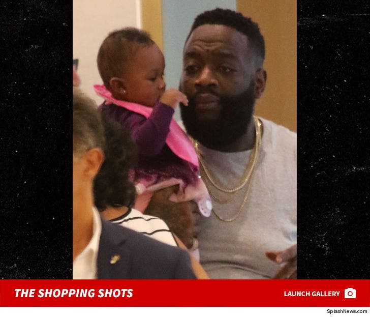 Rick Ross Shopping In Miami Days After Hospital Scare