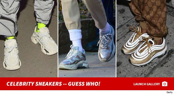Celebrity Sneakers -- Guess Who!