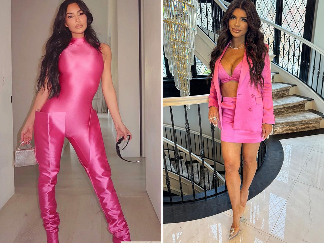 Kim Kardashian vs. Teresa Giudice -- Who'd You Rather?! (Hot Moms In Hot Pink Edition)