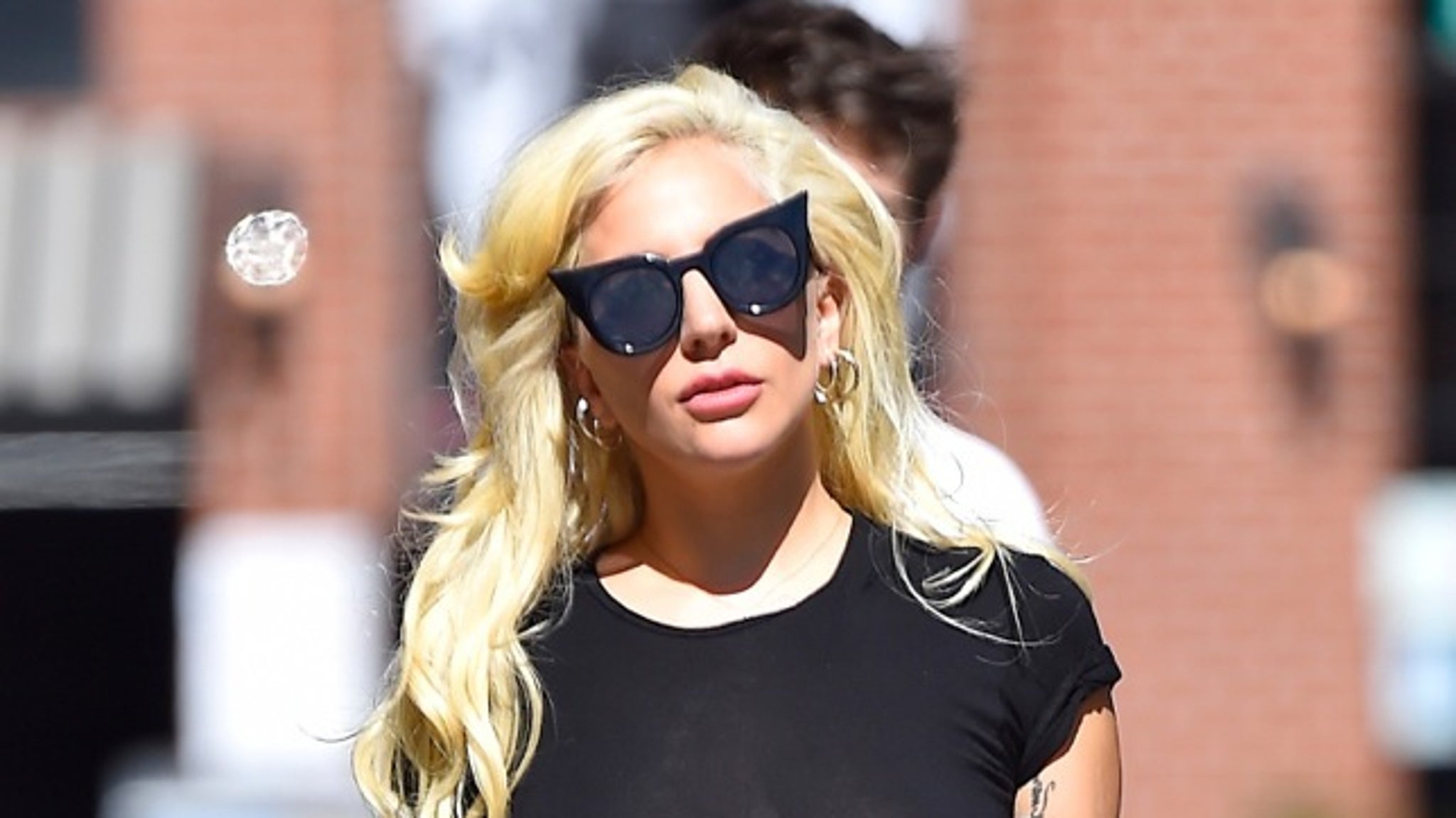 Lady Gaga -- No Bra, No Problem