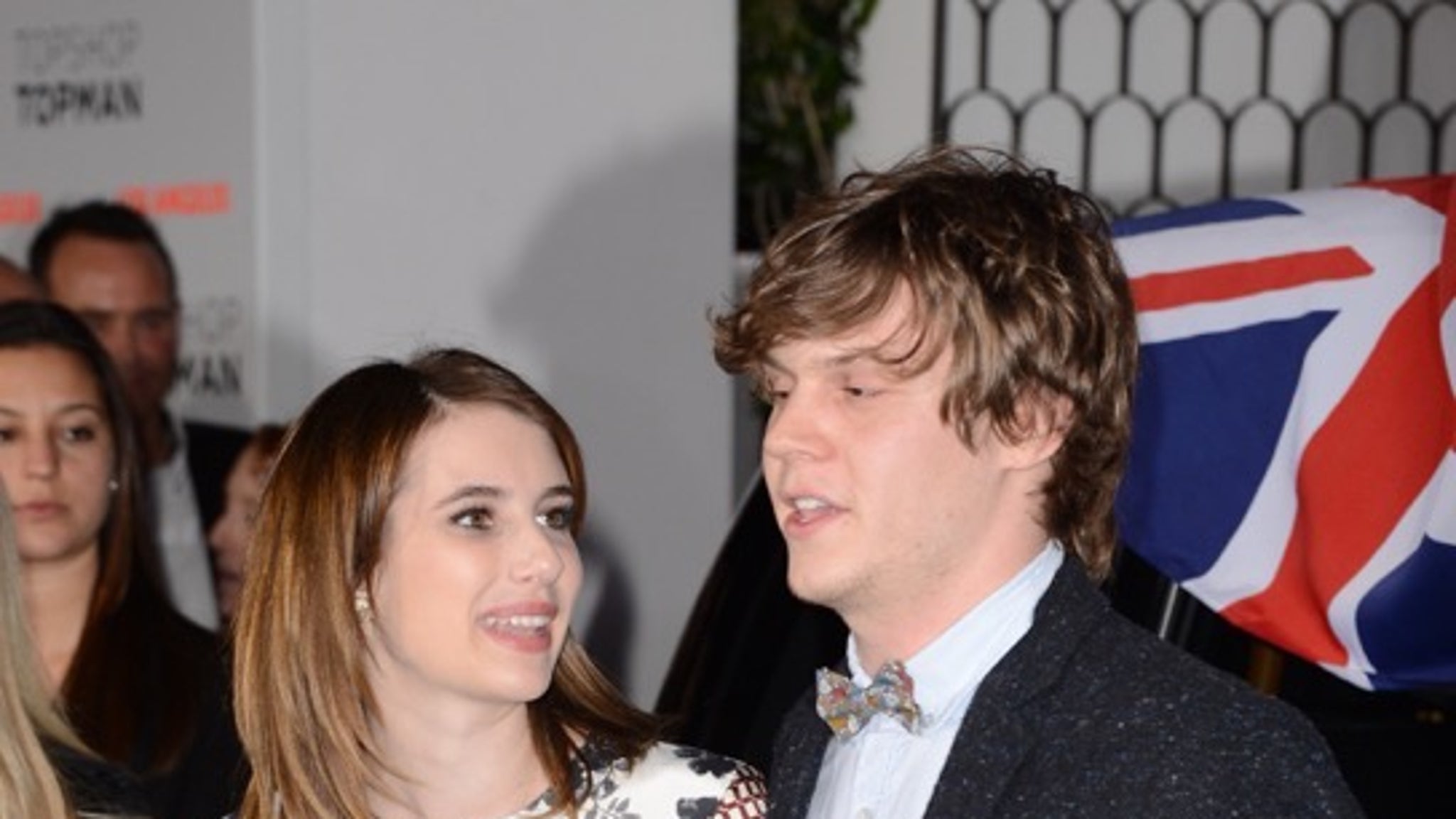 Emma Roberts and Evan Peters -- Together Photos