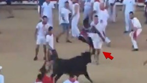 NFL's Josh Norman Leaps Bull in Pamplona, Insane Video!