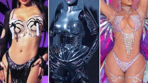 Stars In Sexy Halloween Costumes -- Guess Who!