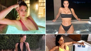 Steamy Stars Heating Up In The Hot Tub!