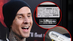 travis barker plane ticket