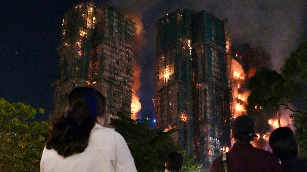 Hong Kong building fire