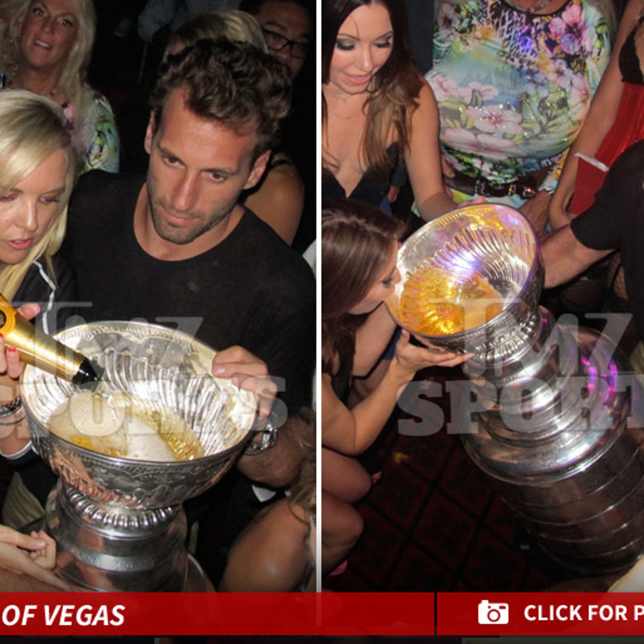 LA Kings continue their Las Vegas club tour with Stanley Cup at Bellagio