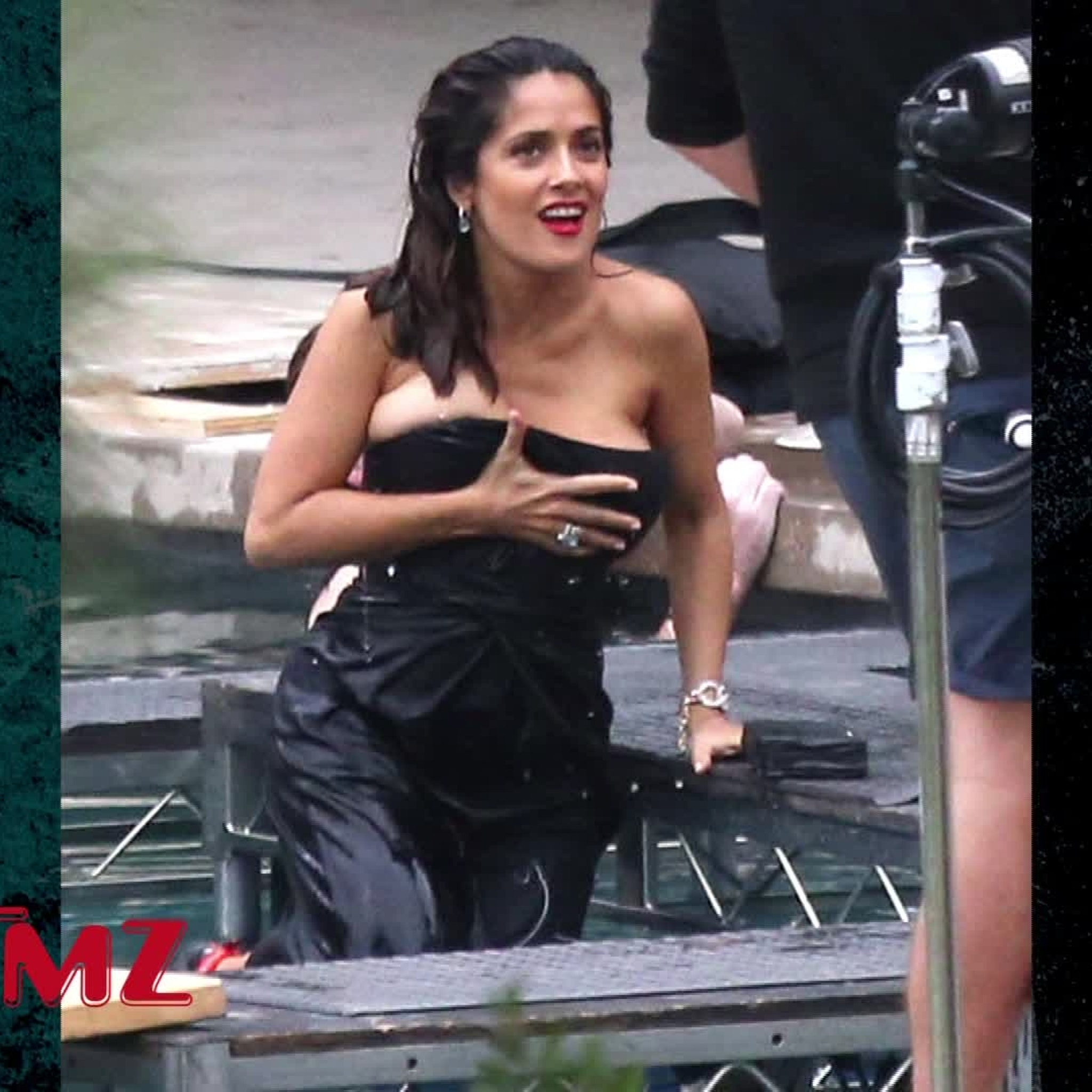 Salma Hayek Gets Real About Why Her Breasts Have Gotten Bigger