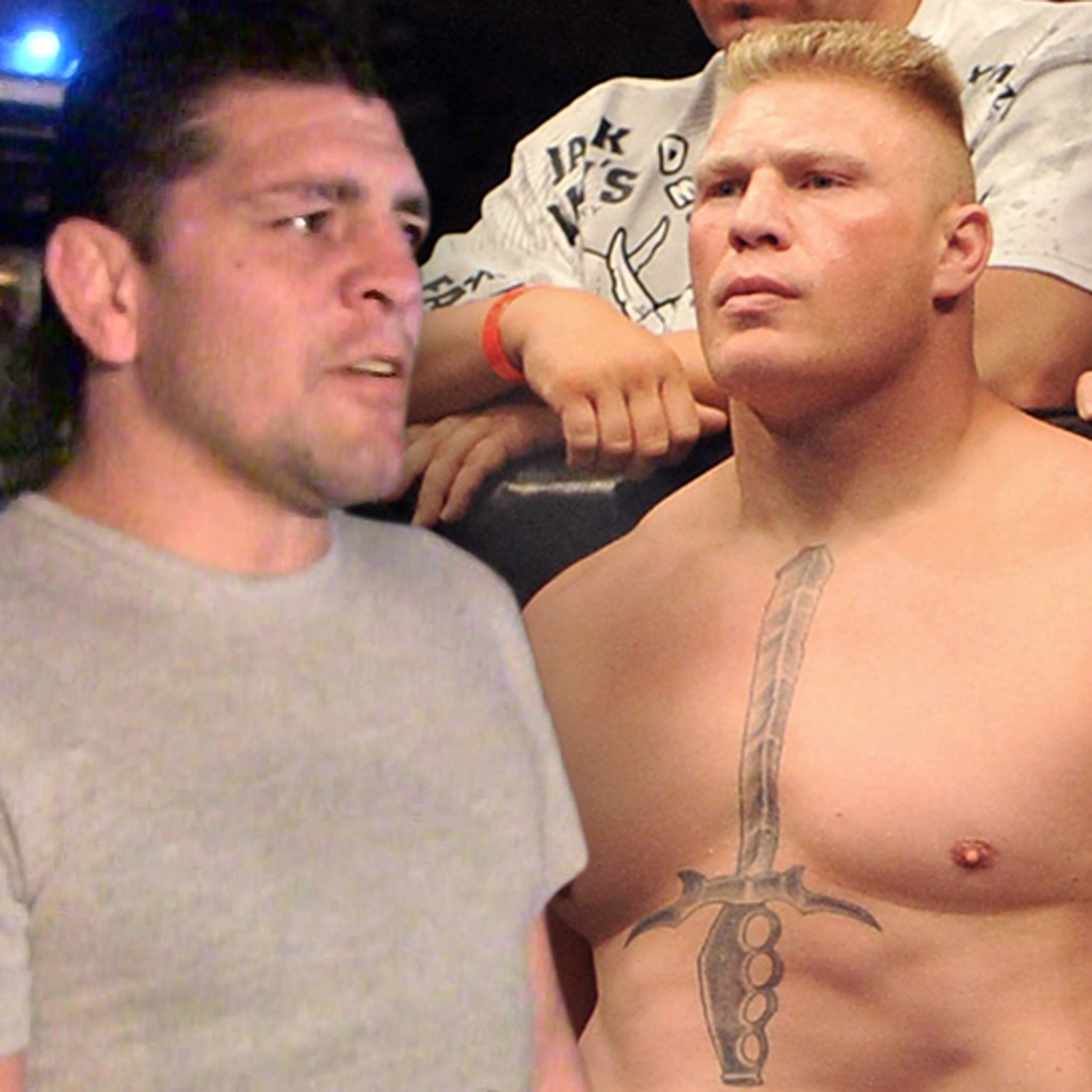 Nick Diaz Blasts 'Dick Chest' Brock Lesnar, You're a Cheater!