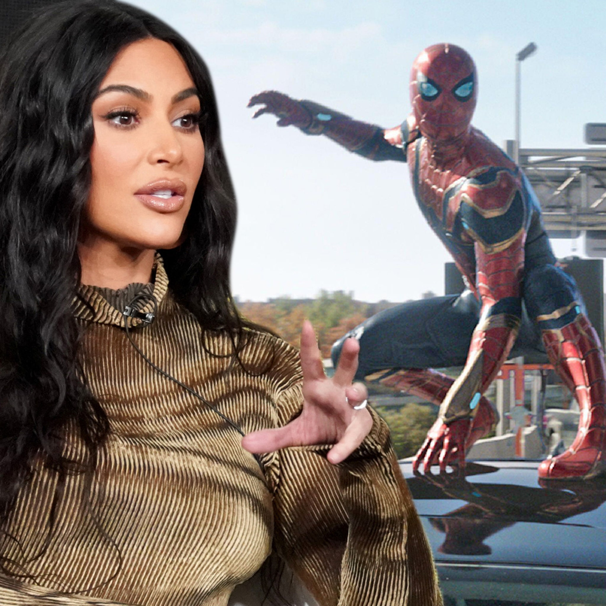 Kim Kardashian Dragged for Spoiling Ending of 'Spider-Man: No Way Home'