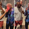 Mike Tyson, Ric Flair Smoke Blunts Together After Cannabis Conference