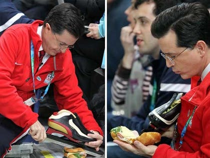 Stephen Colbert's Olympic Lunch -- Cold Cuts