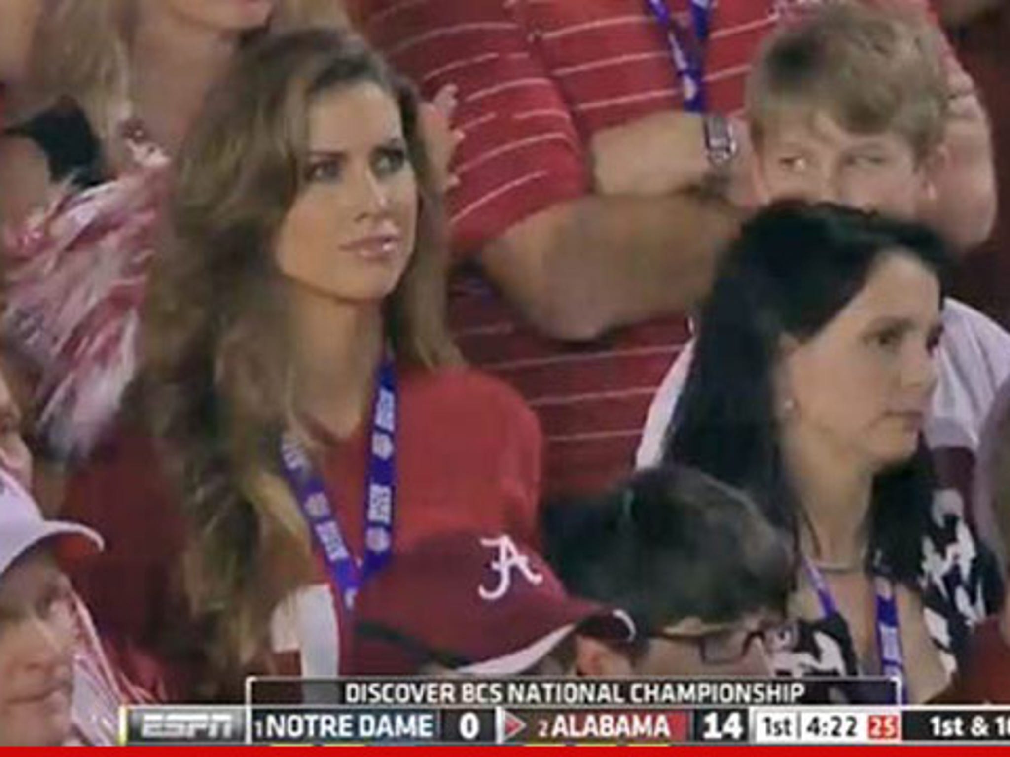 Aj Mccarrons Girlfriend Katherine Webb Flattered By