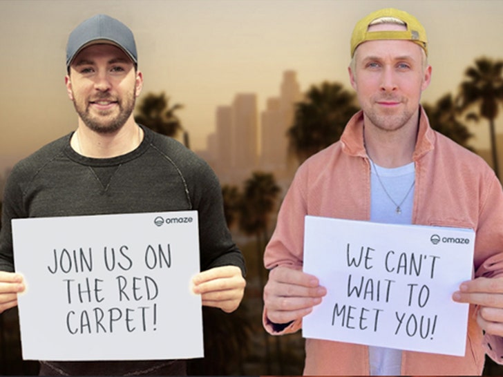 Chris Evans ve Ryan Gosling, Movie Date Fundraiser'da 200 bin Doların Üzerinde Topladı