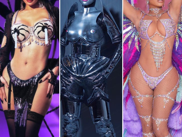 Sexy Halloween costumed stars of 2022 - Guess who!