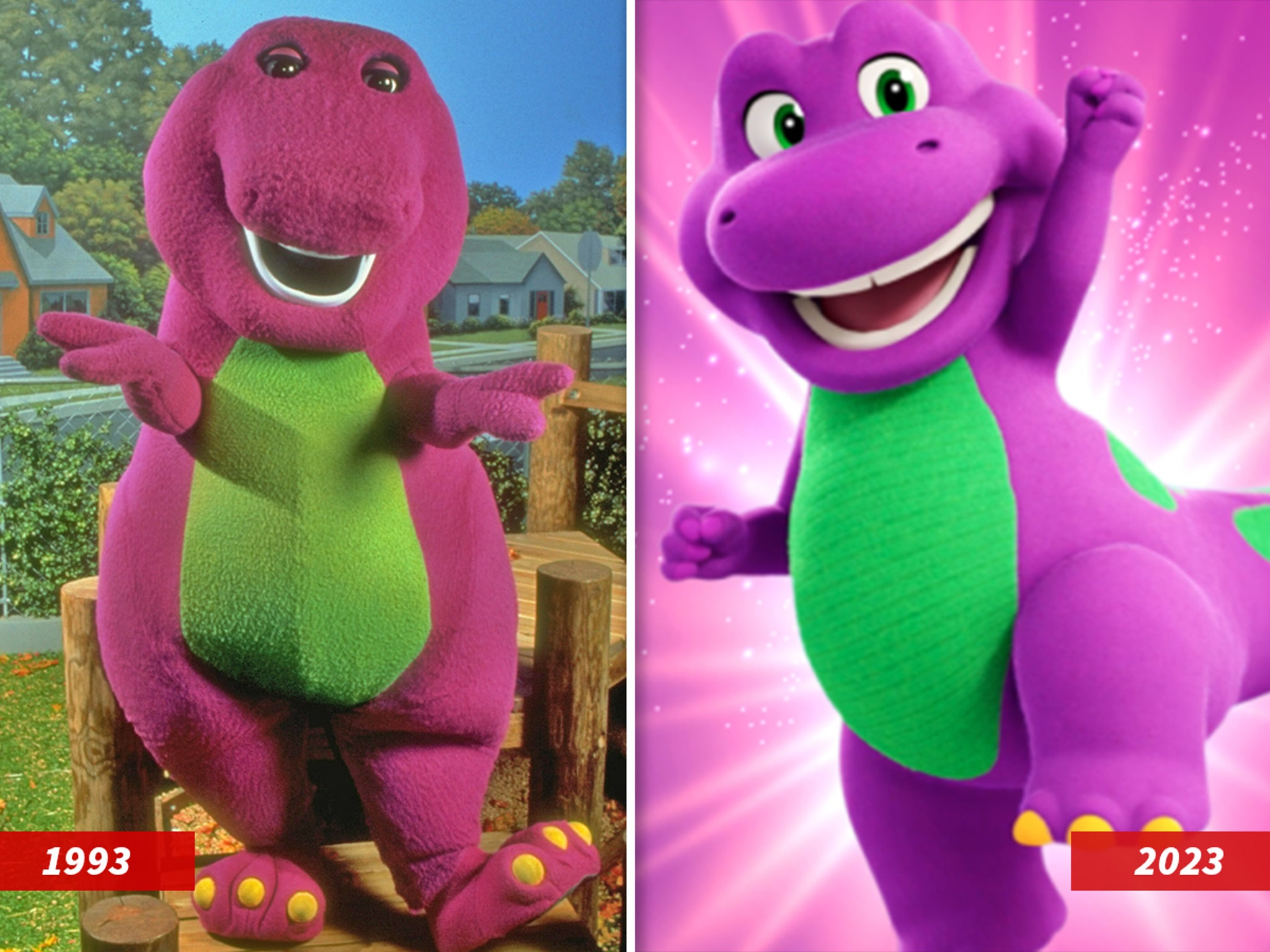 Barney's Original Voice Actor Bob West Likes the Controversial New Look