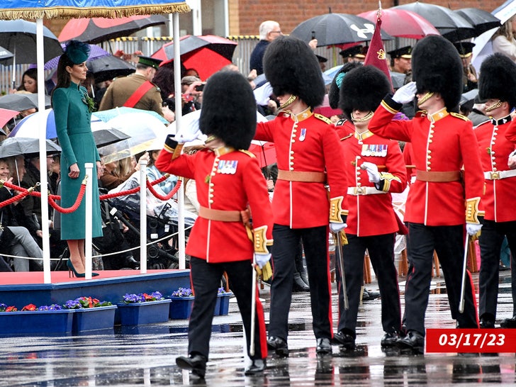 Irische Wachen Kate Middleton Sub