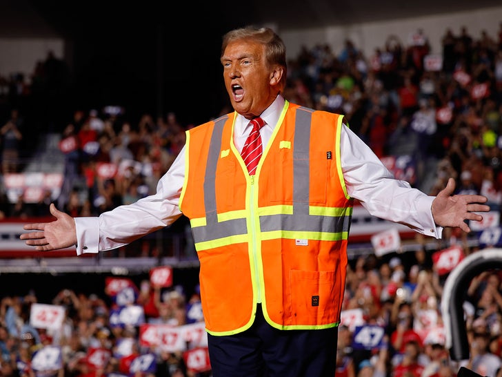 1030 donald trump orange vest getty\