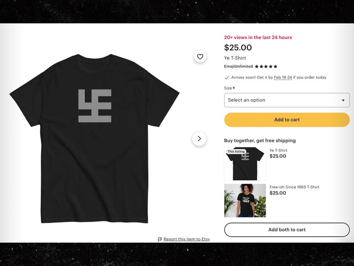 Kanye West Swastika Shirt Sparks Merchandise War On Etsy