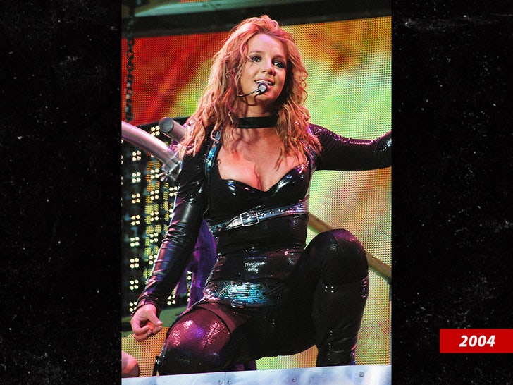 Britney Spears sub Getty deslizando