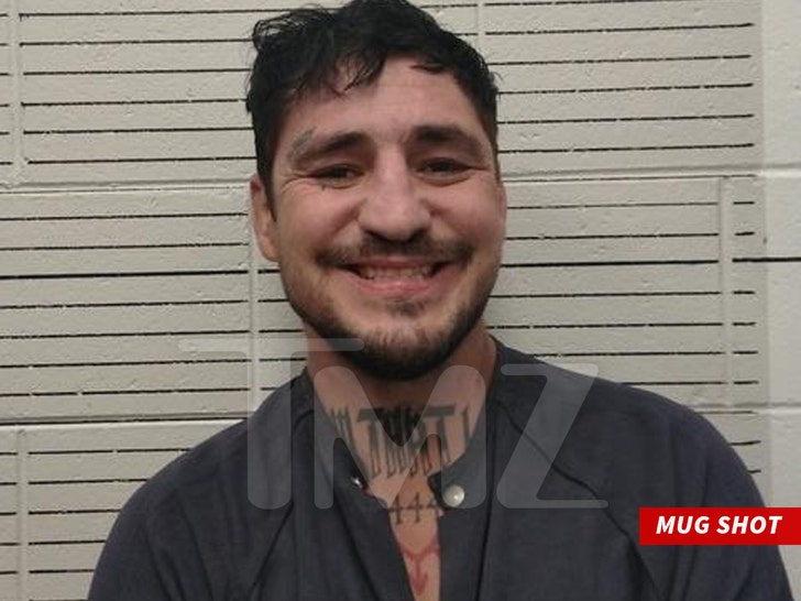 UFC Diego Sanchez Arrested Socorro City Police Department 2