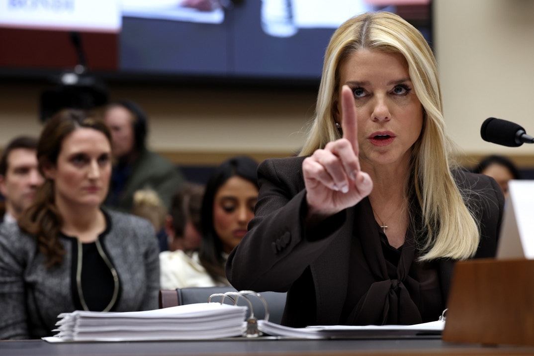Pam Bondi Hard At Work 9
