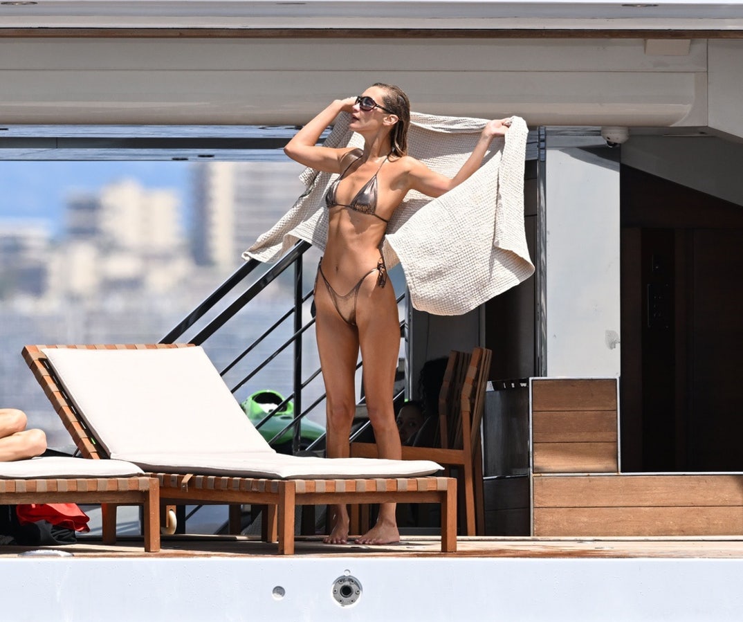 Bella Hadid Stringy Bikini France 6