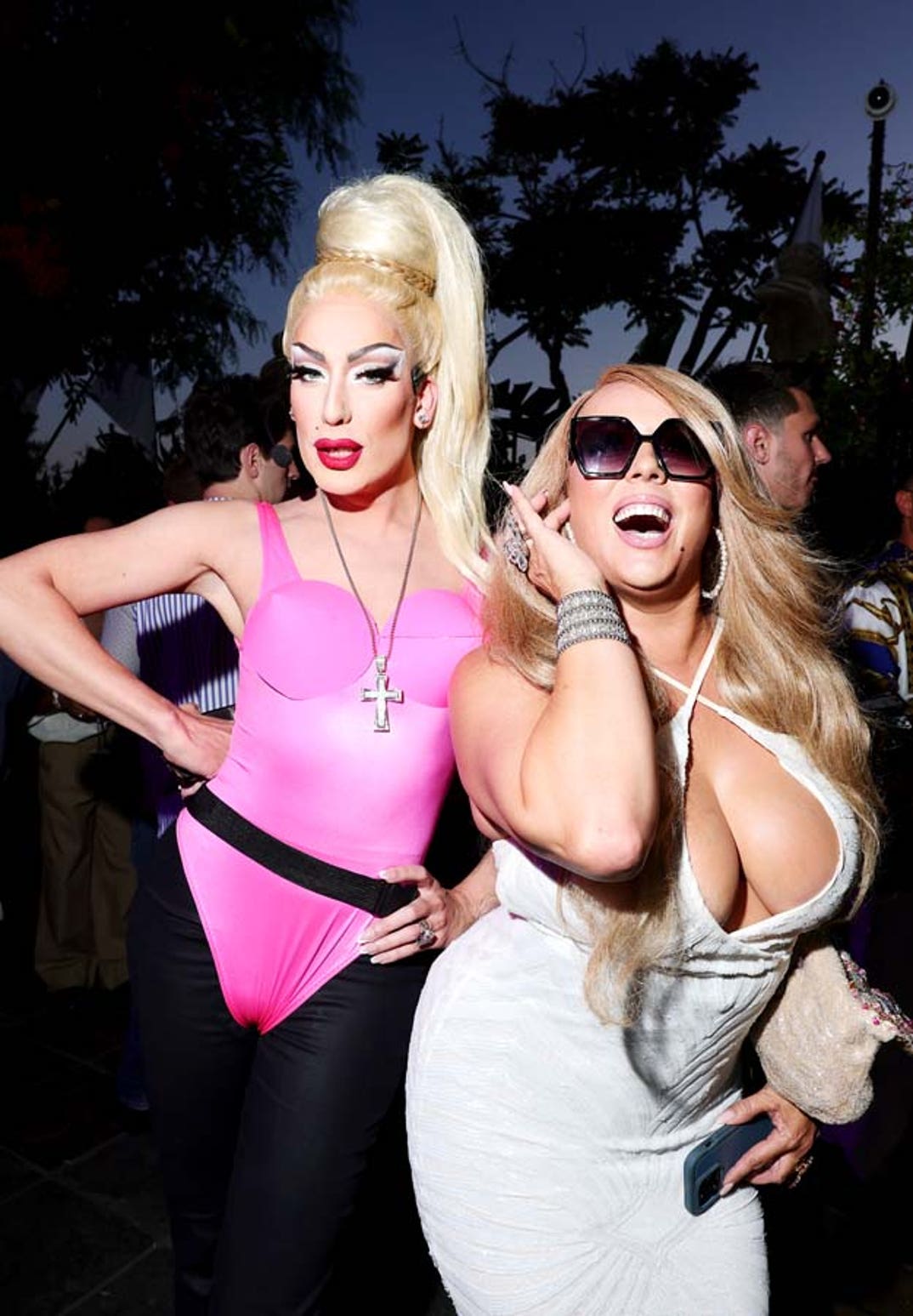 Alaska Thunderfuck and Mariah Carey