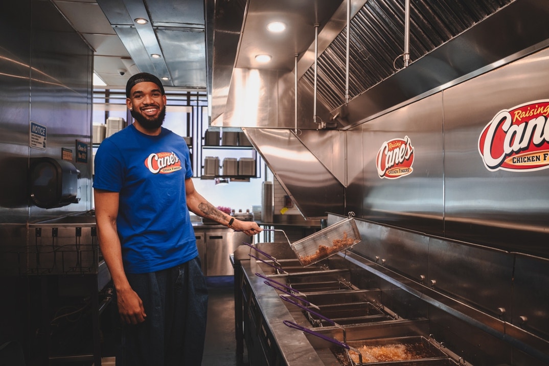 Karl-Anthony Towns Raising Canes 7