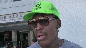 Dennis Rodman Charged with DUI, Tests Show He Was Hammered