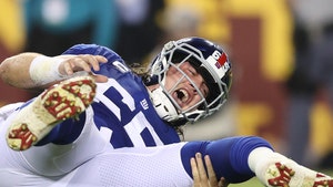 NY Giants' Nick Gates Suffers Gruesome Leg Injury, 'Snapped That S*** In Half'