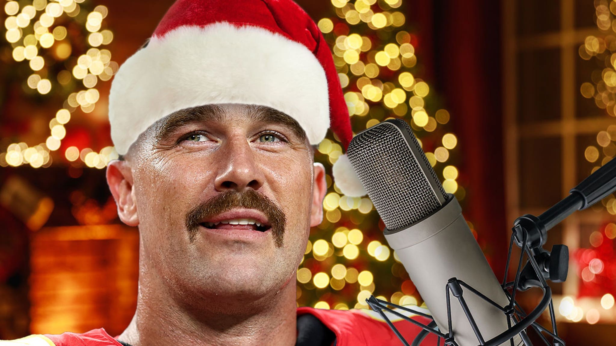 Travis Kelce Shows Off Vocals On Jason’s New Christmas Track