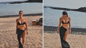 kim kardashian at the beach insta 5
