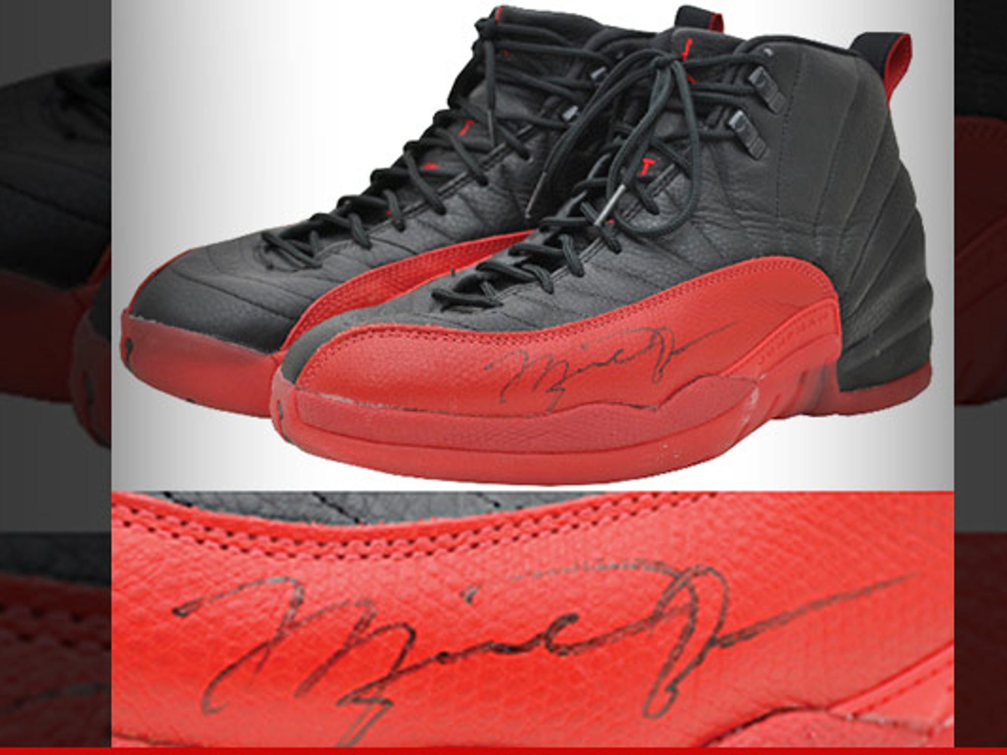 Michael Jordan -- Infamous 'Flu Game' Shoes Sell for $104k