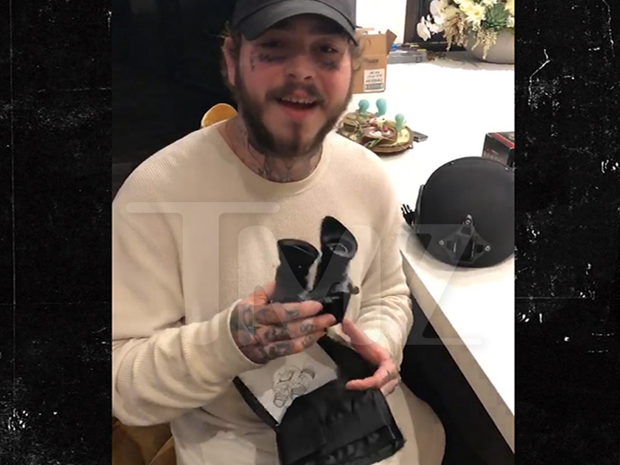 Post Malone Gets 11k Night Vision Goggles For Free After Postmates Tweet