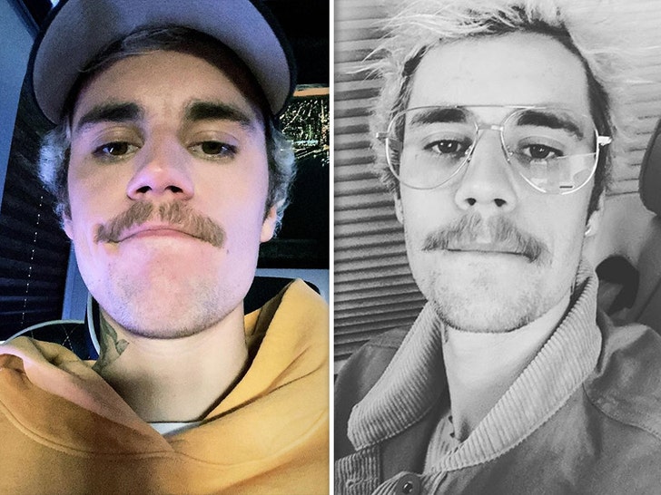 Justin Bieber's Mustache