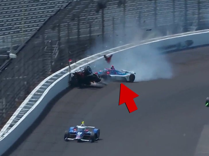 Stefan Wilson Hospitalized After Scary Crash During Indianapolis 500 Practice