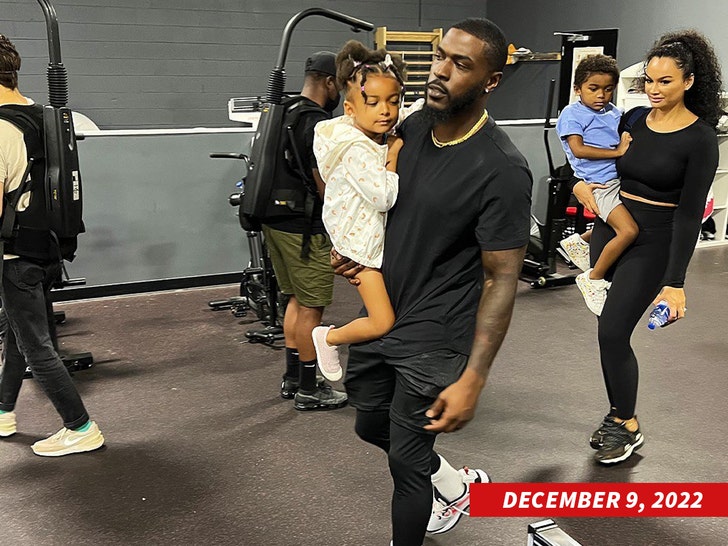 tevin coleman and kids insta 2