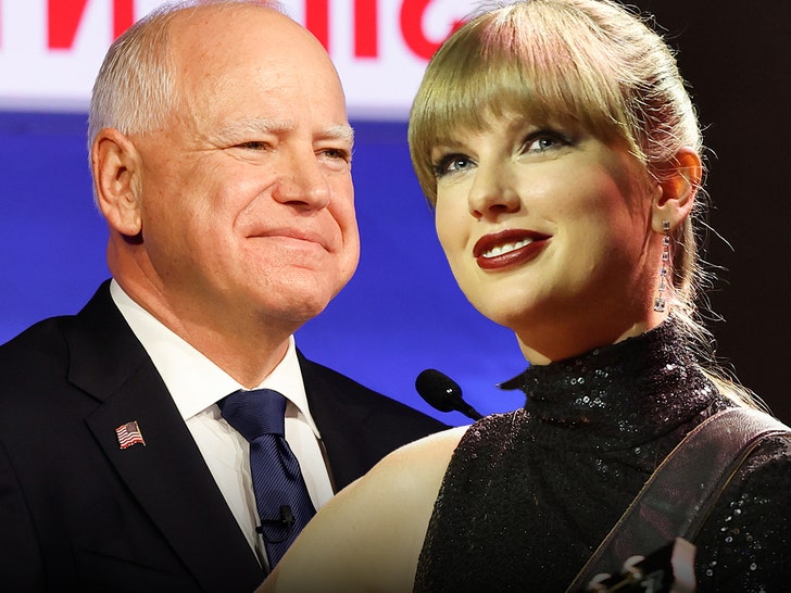 tim walz taylor swift getty 