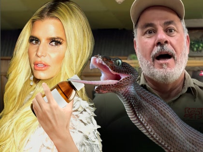jessica simpson snake semen drink jay brewer getty insta 1