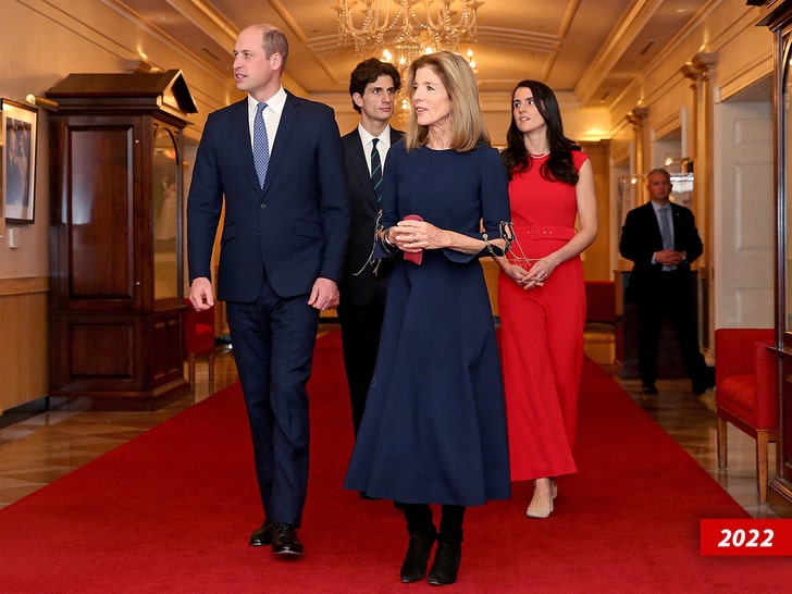 prince william caroline jack tatiana kennedy schlossberg