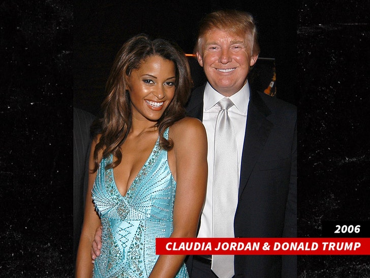 Claudia Jordan e Donald Trump Getty 1