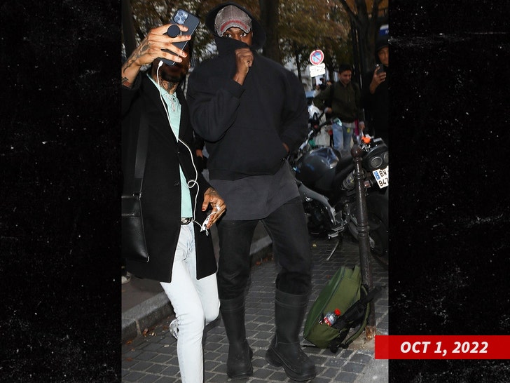 Kanye West Slips On Balenciaga Boots for Shopping With North West –  Footwear News
