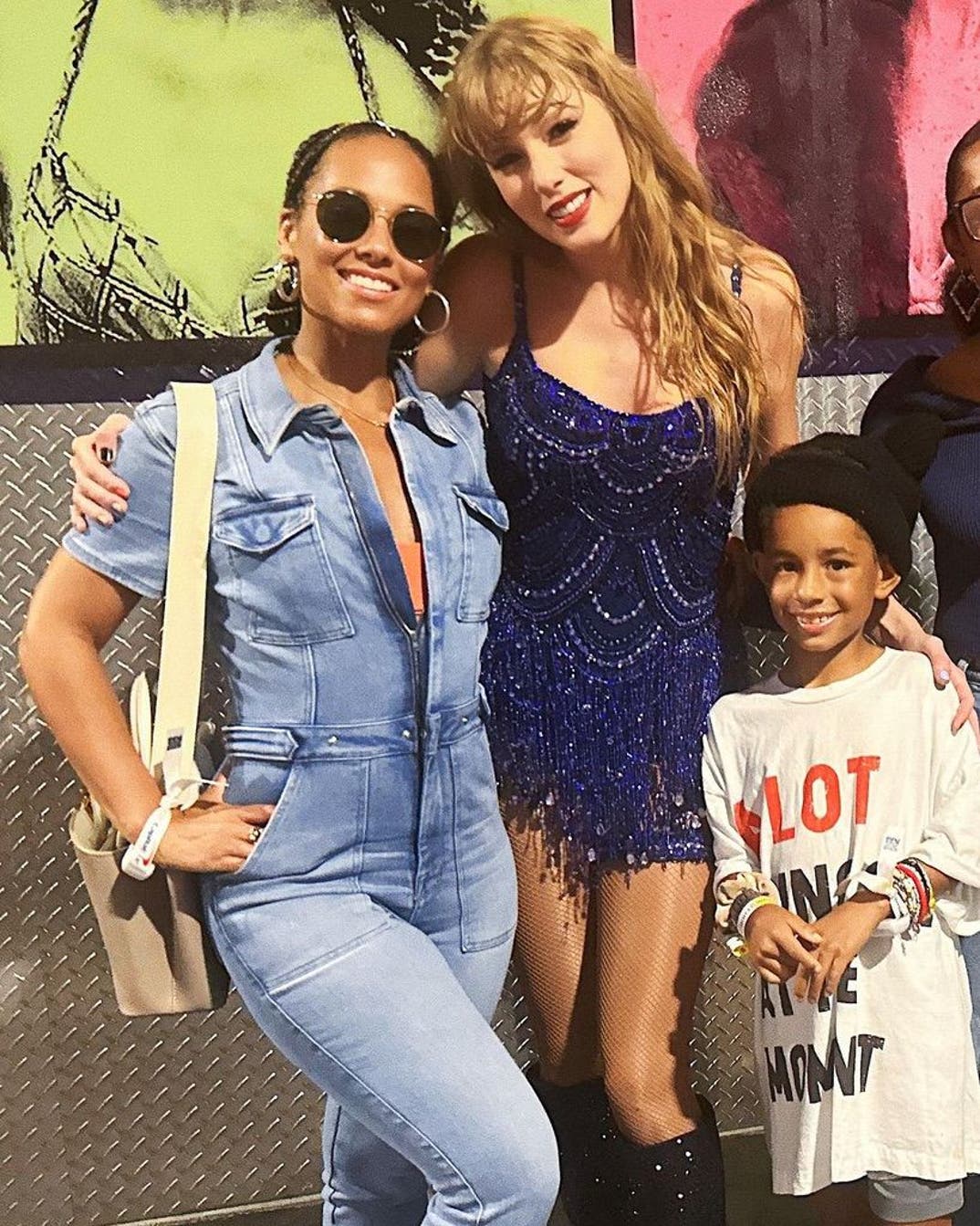 Alicia Keys and Taylor Swift