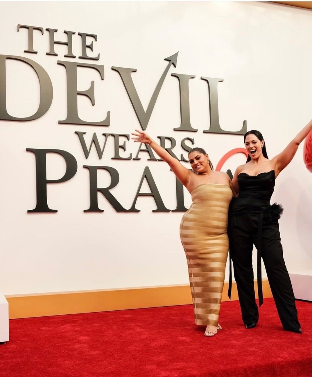 Ella Halikas and Ashley Graham