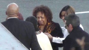 Whitney Houston's Family Arrives for Private Viewing